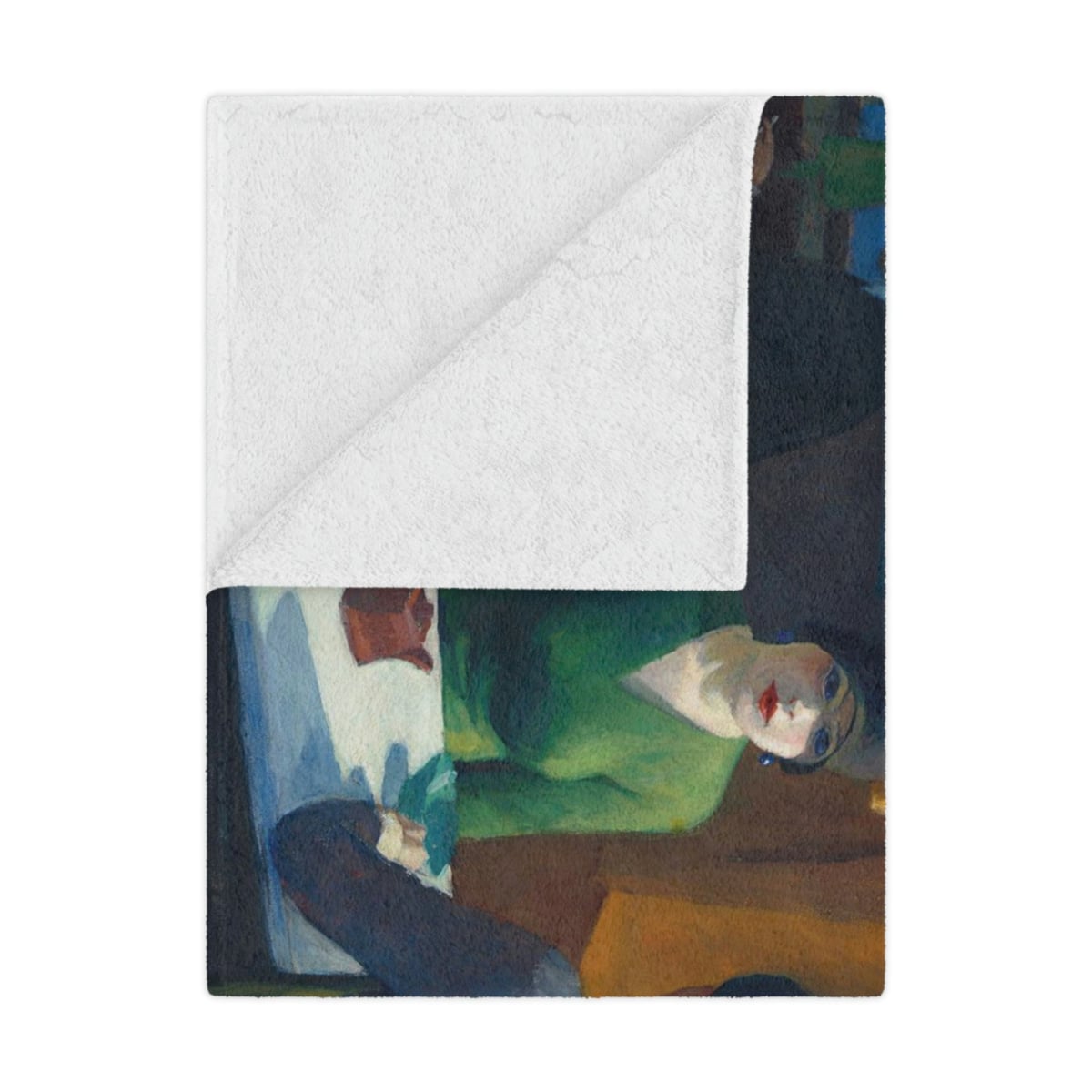 Artistry Meets Comfort: Chop Suey by Edward Hopper Blanket