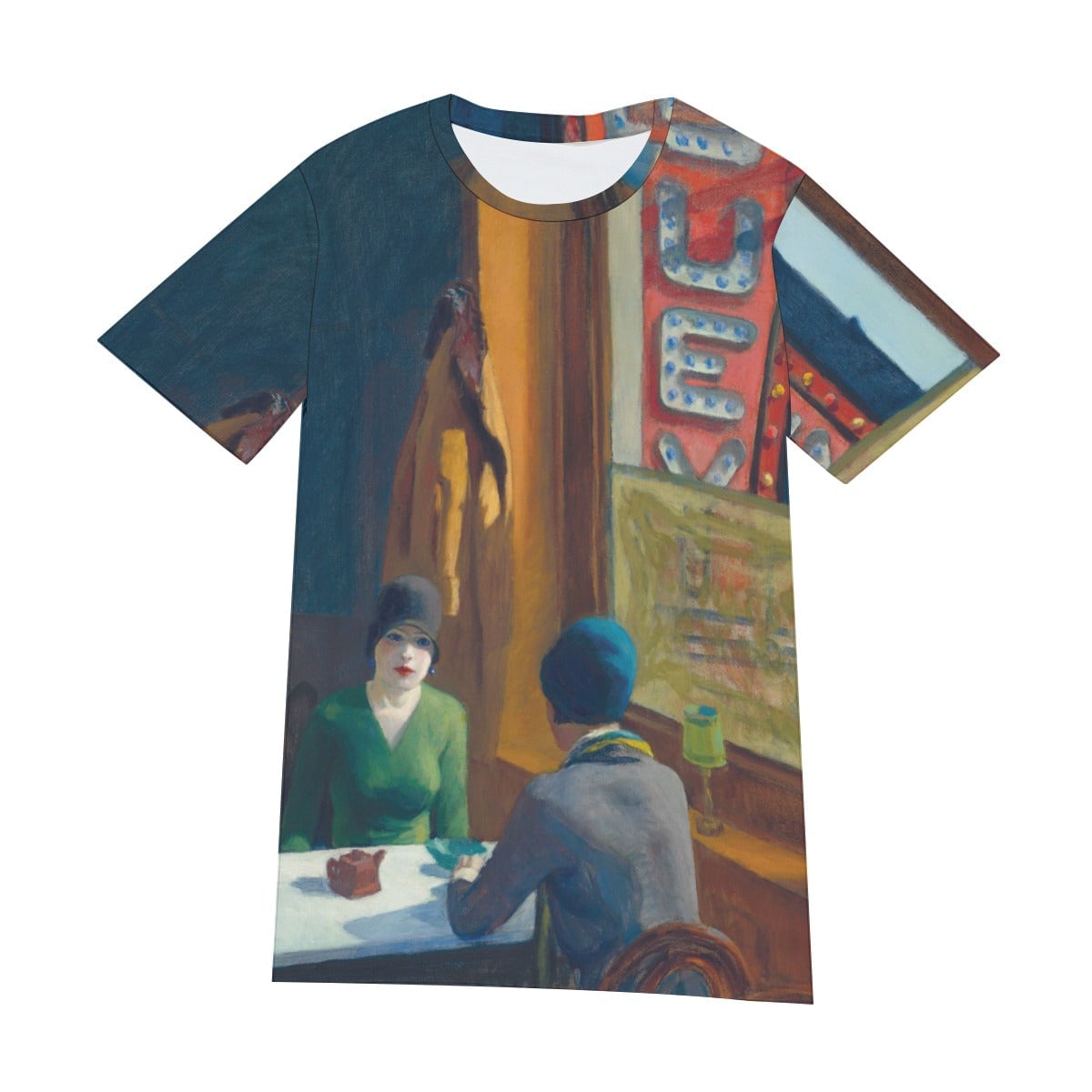 Chop Suey by Edward Hopper Art T-Shirt