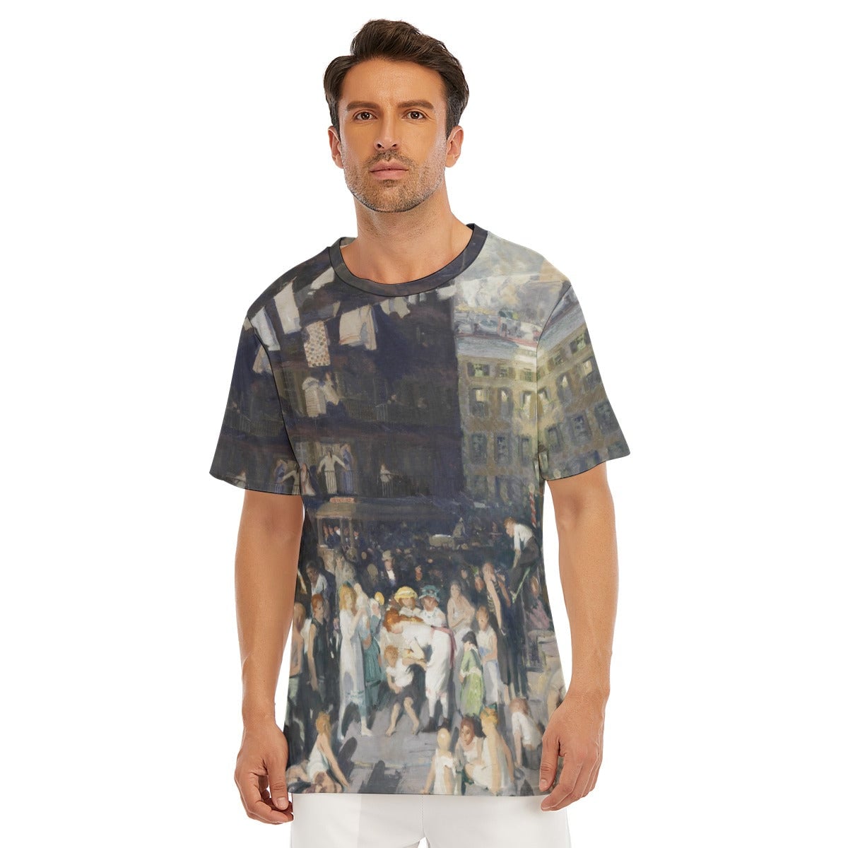 Cliff Dwellers by George Bellows T-Shirt