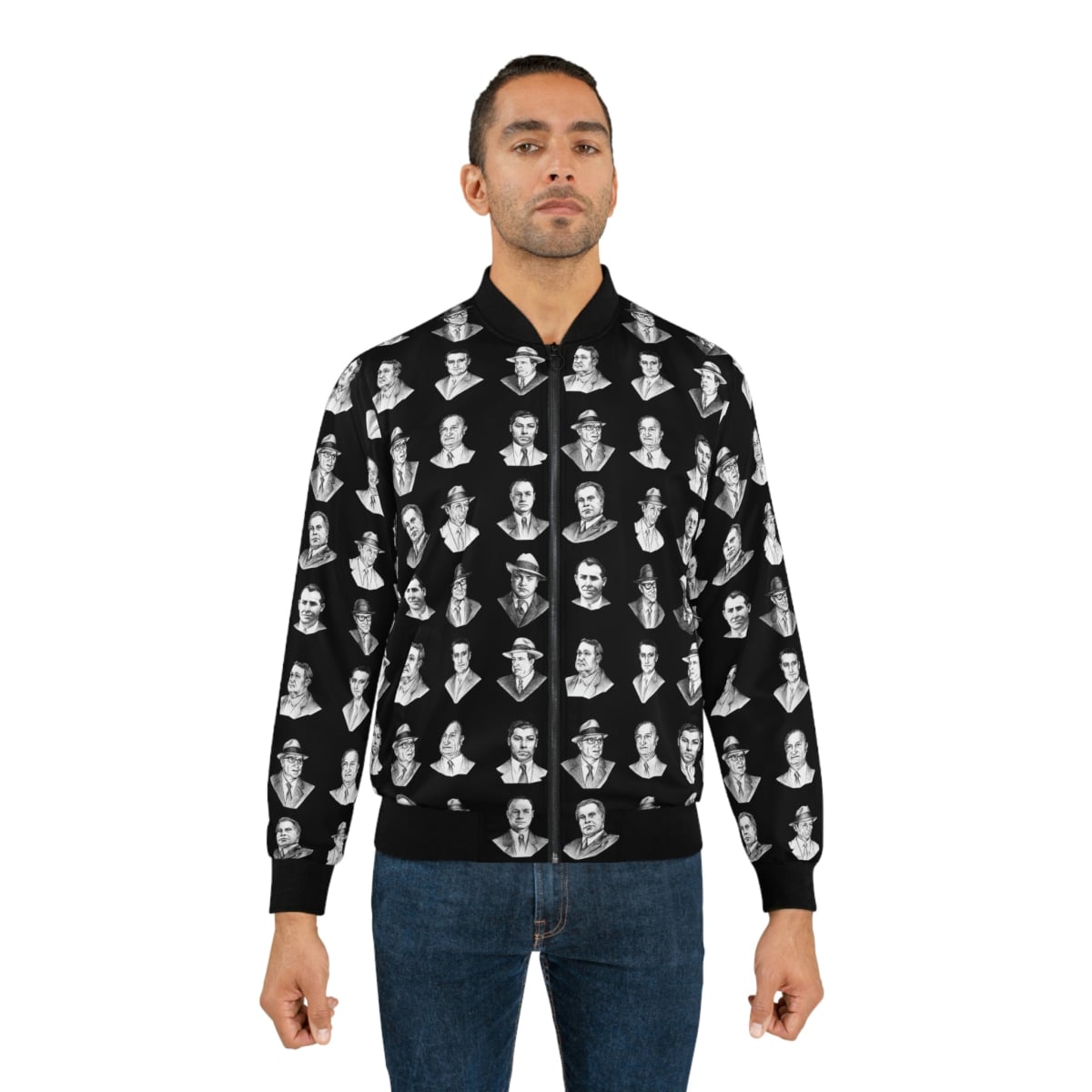 Cosa Nostra Mob Bosses Bomber Jacket