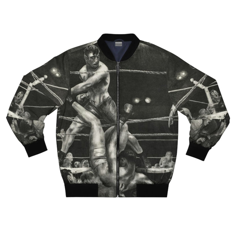 Dempsey and Firpo George Bellows Boxing Art Bomber Jacket
