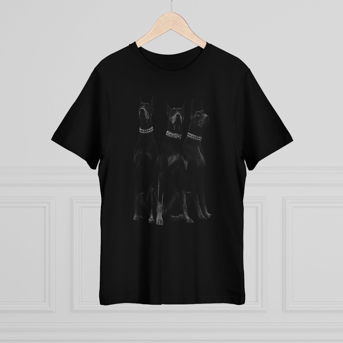 Dobermans Pinscher Gangster Dog Art T-shirt