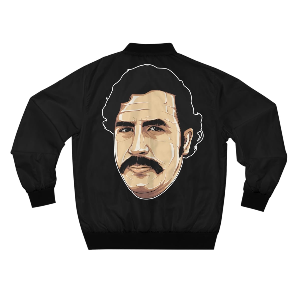 Don Pablo Escobar Drawing Art Bomber Jacket