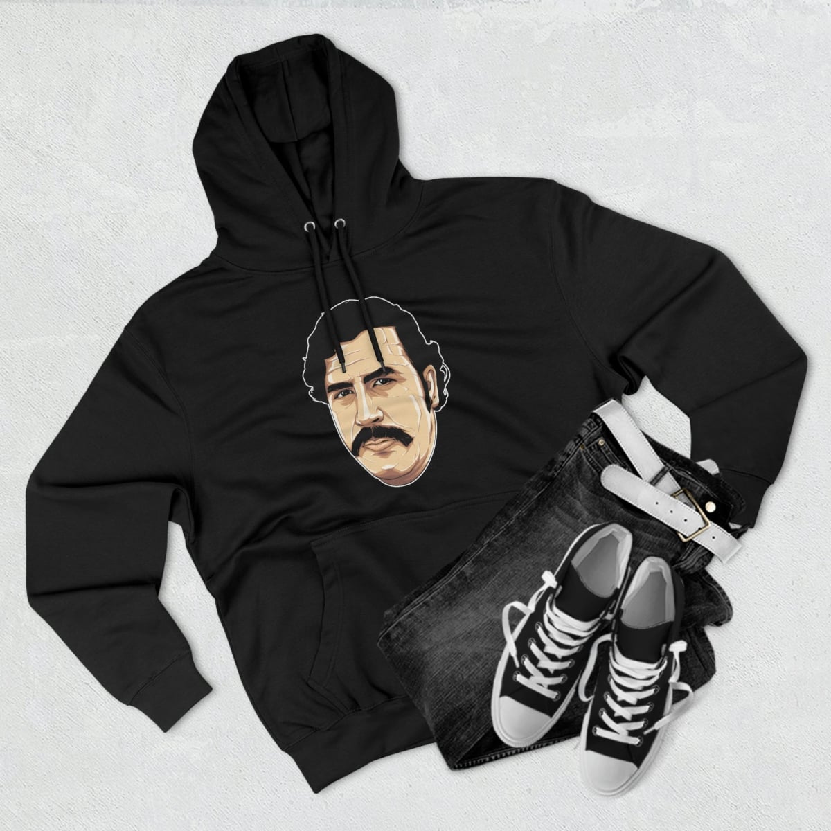 Don Pablo Escobar Drawing Art Pullover Hoodie