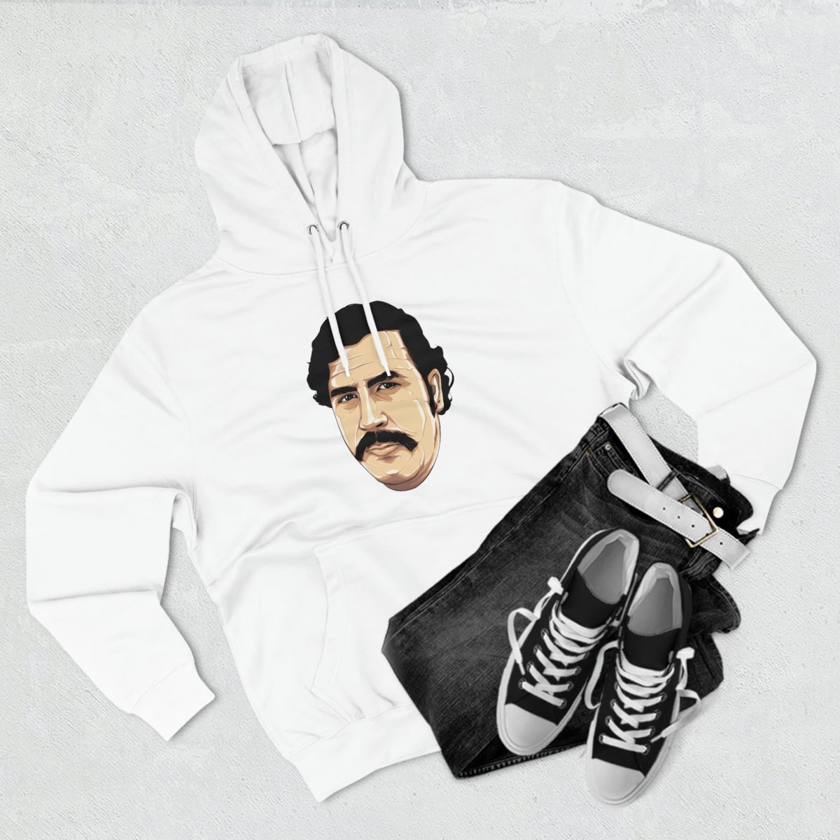 Don Pablo Escobar Drawing Art Pullover Hoodie