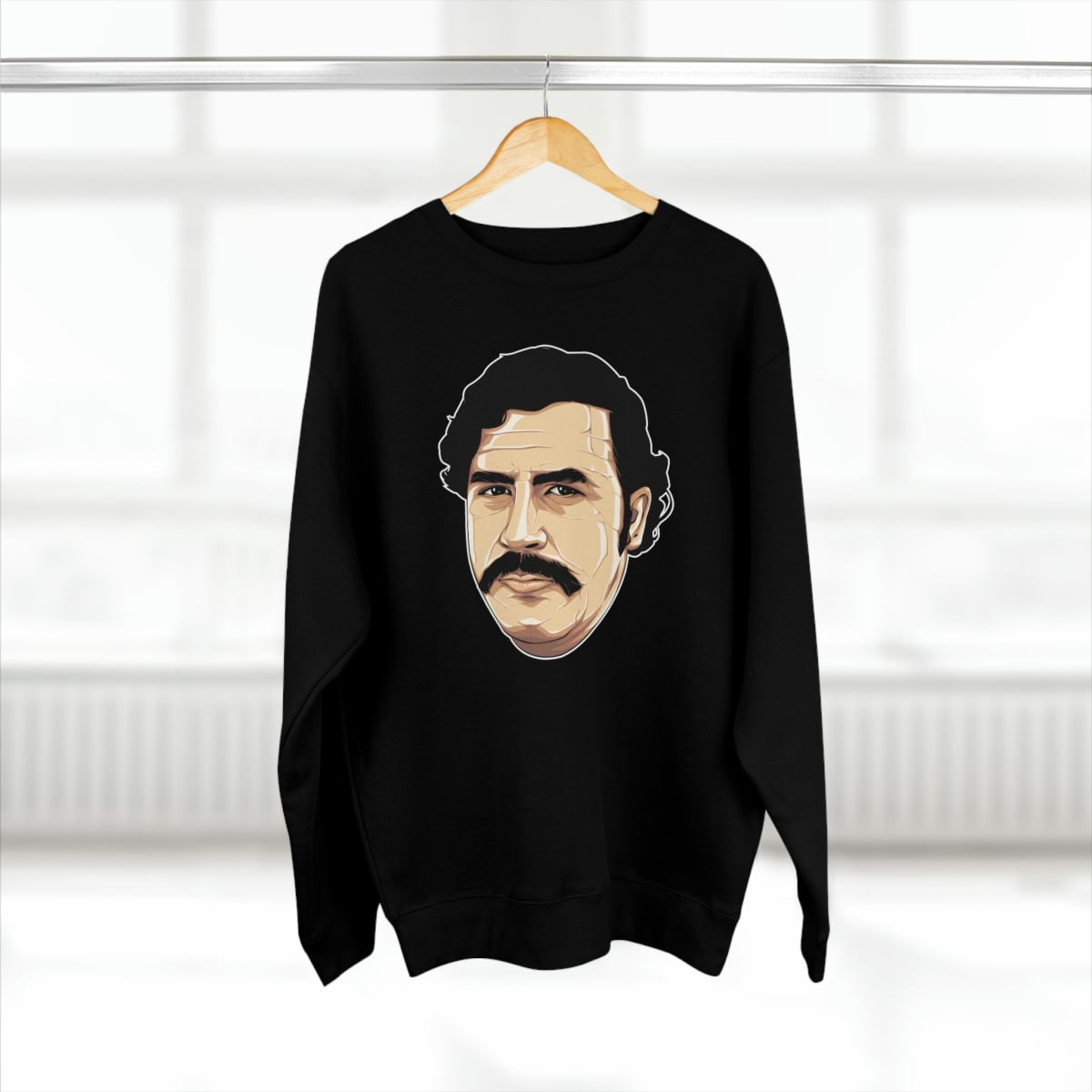 Don Pablo Escobar Drawing Art Sweatshirt