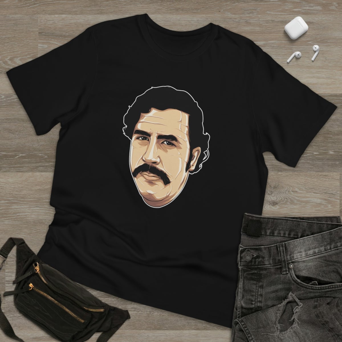 Don Pablo Escobar Drawing Art T-shirt