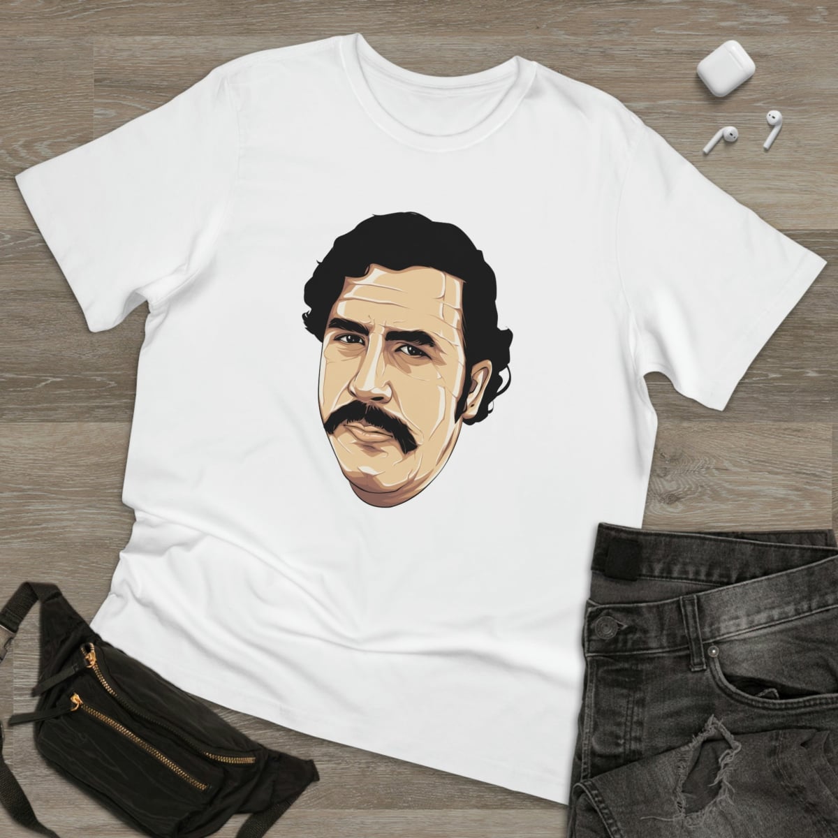 Don Pablo Escobar Drawing Art T-shirt