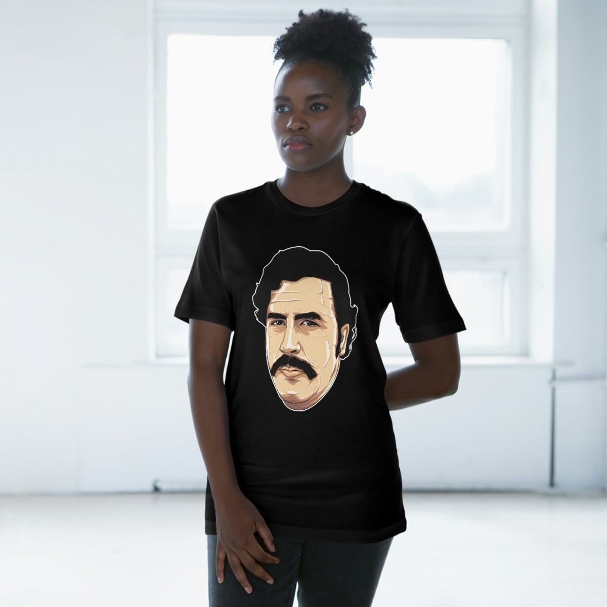 Don Pablo Escobar Drawing Art T-shirt