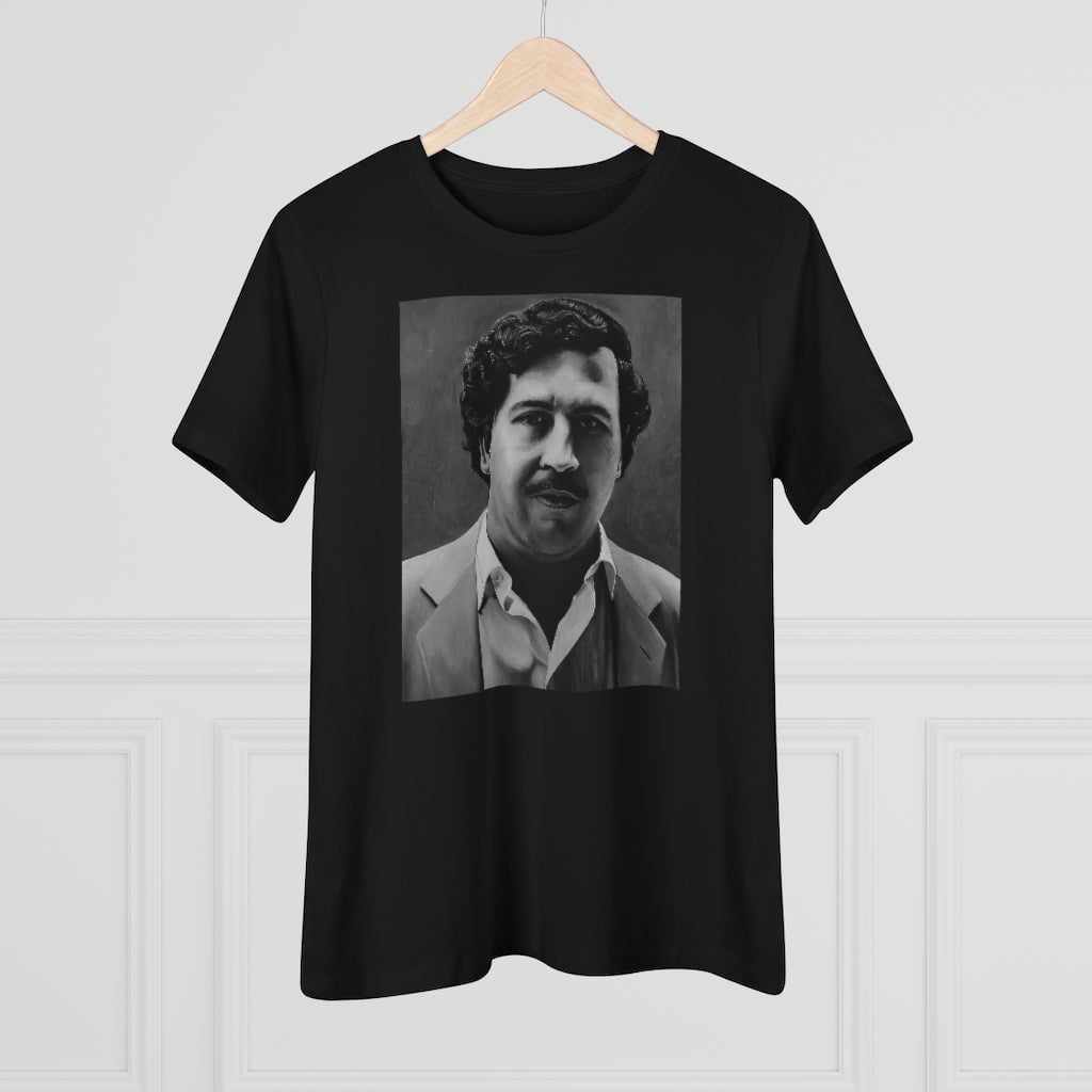 Don Pablo Escobar Painting Colombian Gentleman Women’s Premium Tee