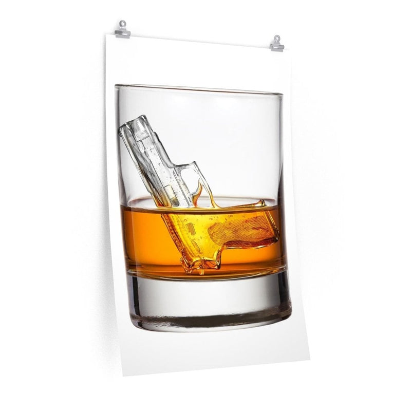 Drink Whiskey like a Real Gentlemen Boss Premium Posters