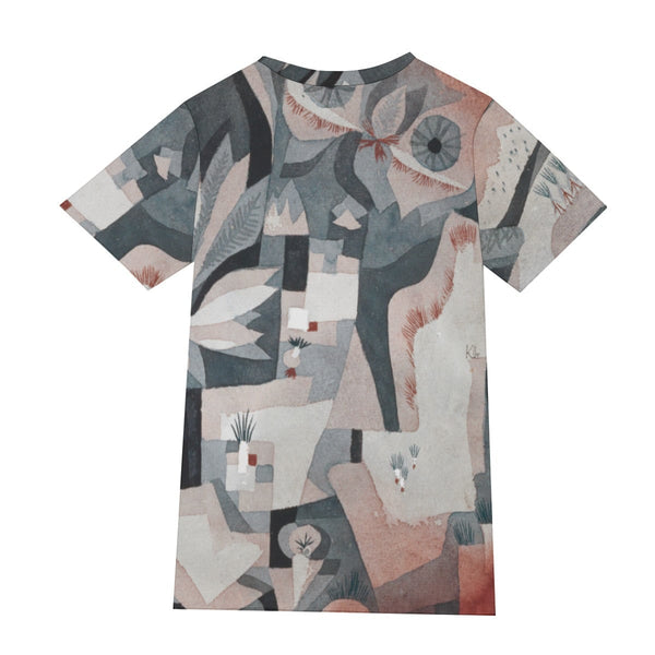 Dry Cooler Garden Paul Klee T-Shirt - Famous Artwork Tee