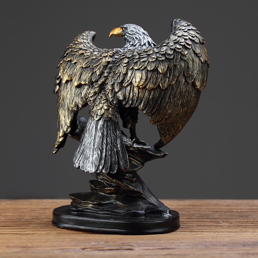 Eagle Statue Sculpture Collectible Animal Art