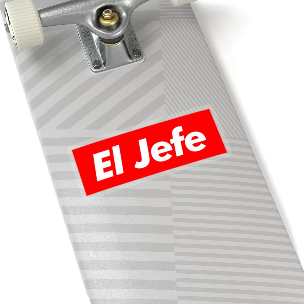 El Jefe as Boss of all Bosses Gangster Stickers