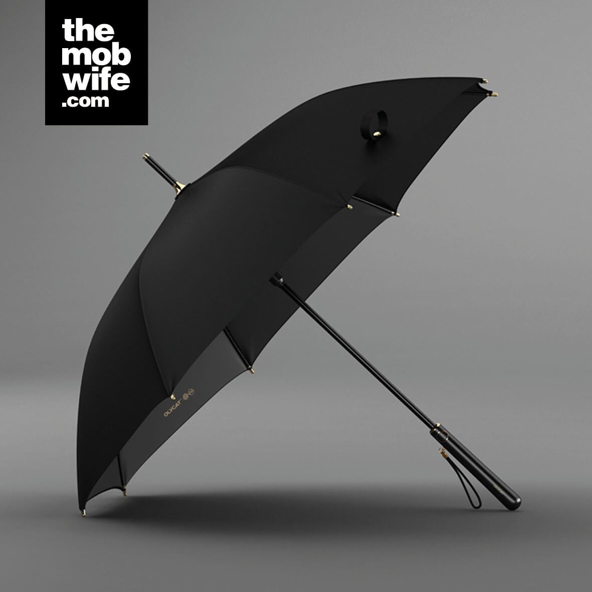 Elegant Women Fashion Designer Long Windproof Umbrella