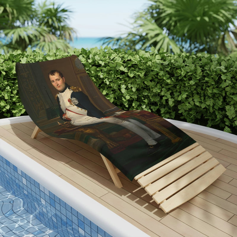 Emperor Napoleon in His Study at the Tuileries Beach Towels