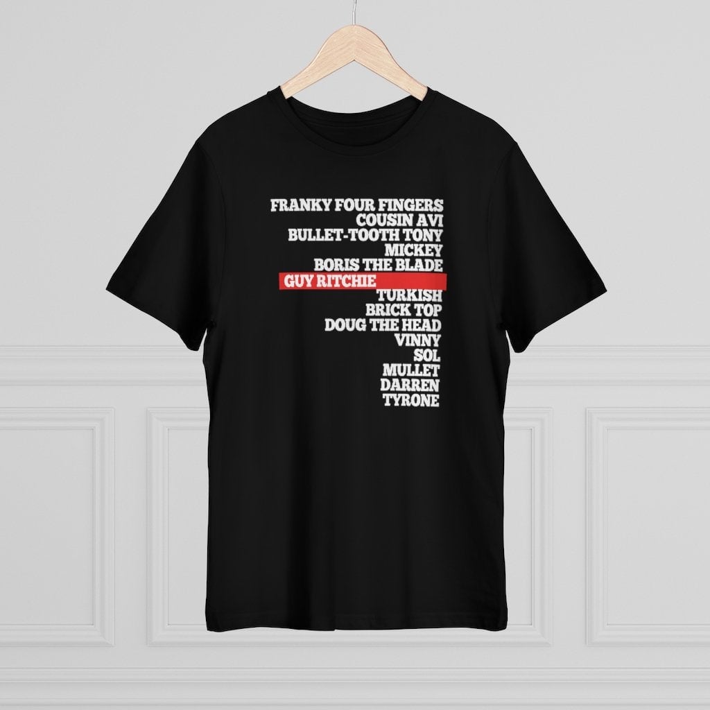Film Directed by Guy Ritchie characters T-shirt
