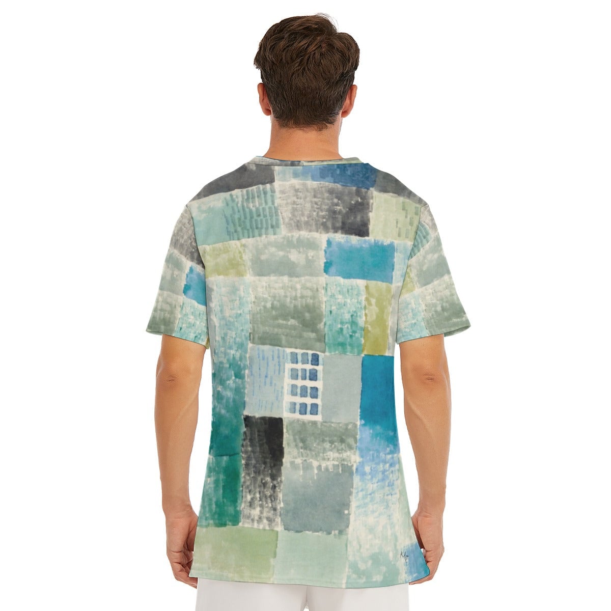 First House in a Settlement Paul Klee T-Shirt - Art Tee