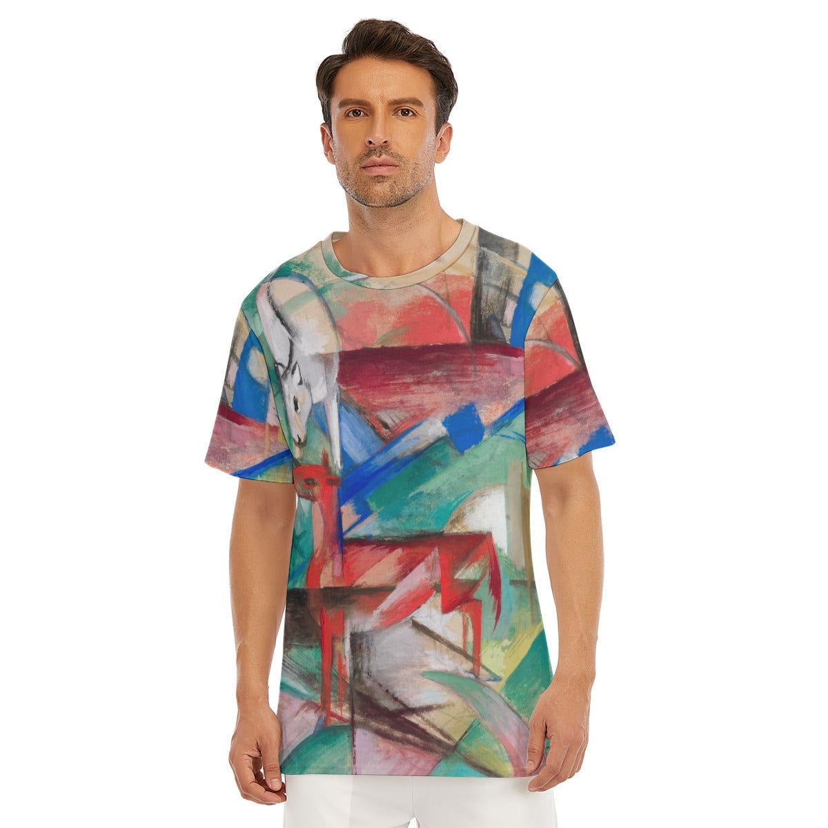Franz Marc’s Landscape with Animals T-Shirt