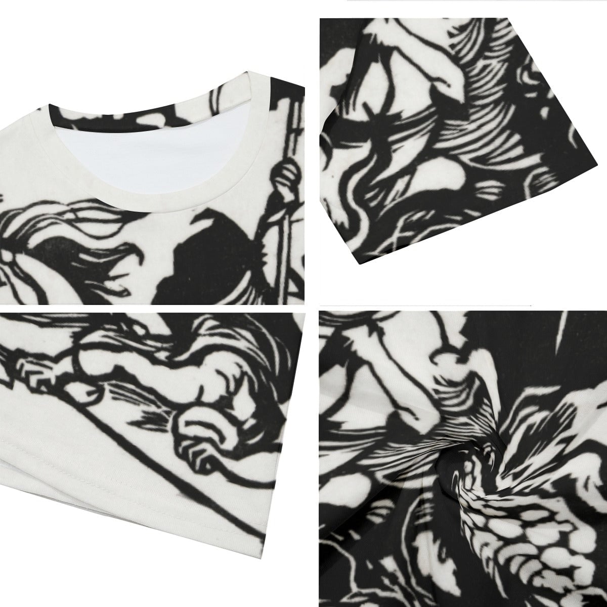 Franz Marc’s Lion Hunt T-Shirt - Famous Artwork Tee