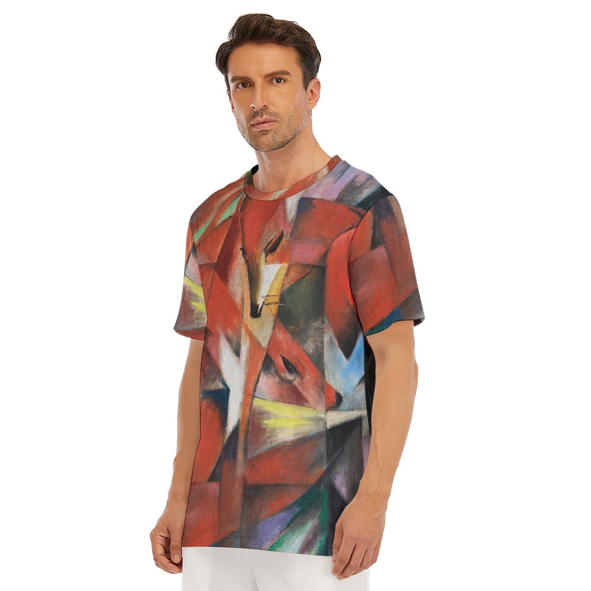 Franz Marc’s The Foxes T-Shirt - Cotton Tee for Art Lovers