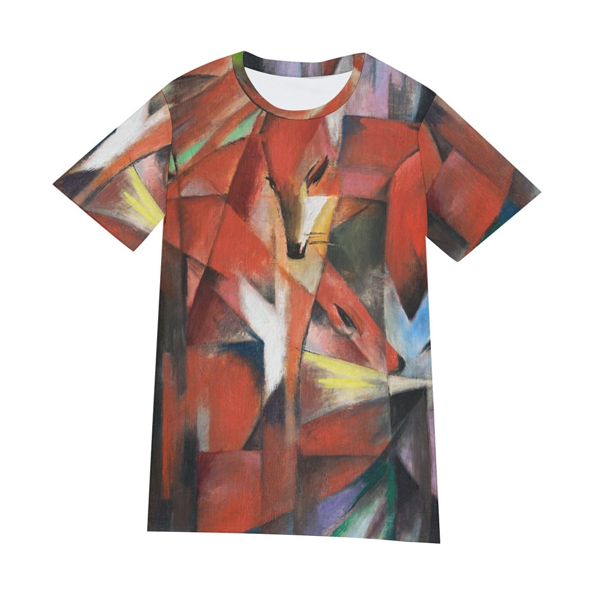 Franz Marc’s The Foxes T-Shirt - Cotton Tee for Art Lovers