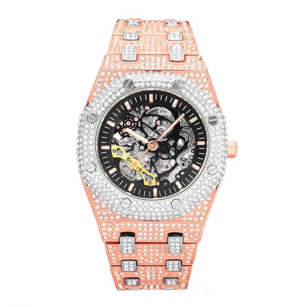Full Diamond Waterproof Luxury Mechanical Watch