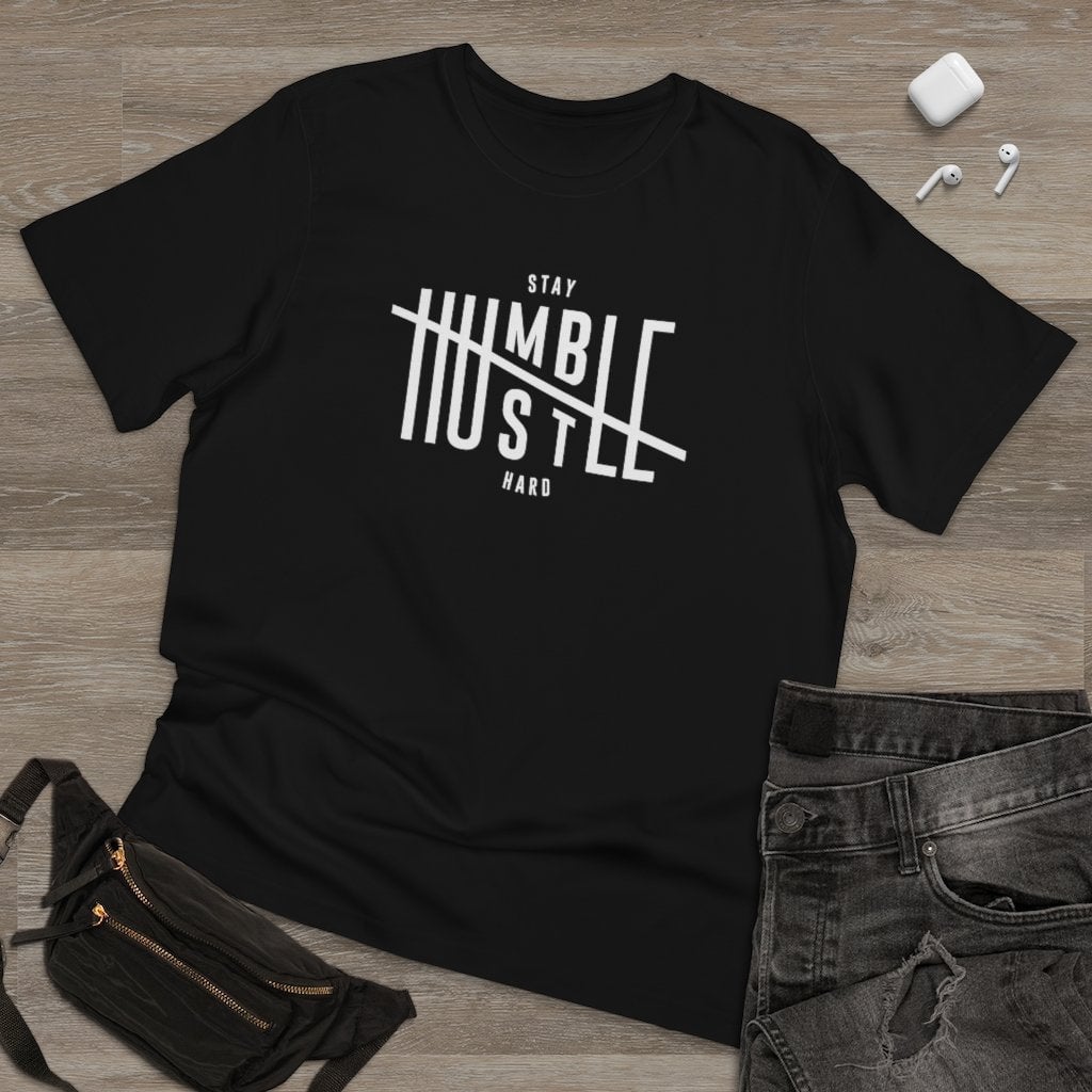 Gangster Stay Humble Hustle Hard Mafioso T-shirt