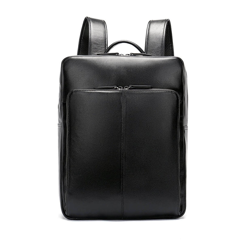 Genuine Leather Business Laptop Luxury Black Backpack – The Mob Wife