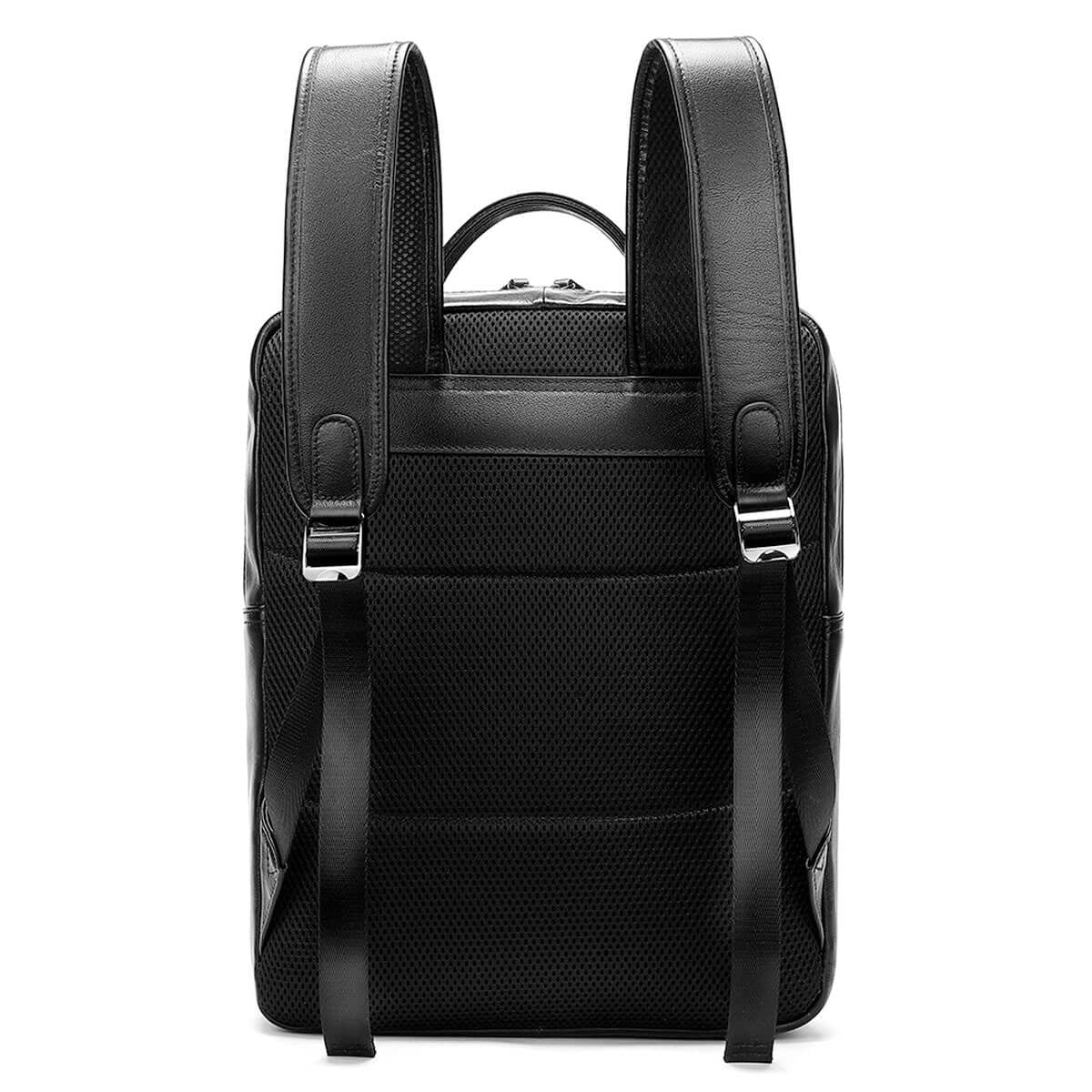Genuine Leather Business Laptop Luxury Black Backpack
