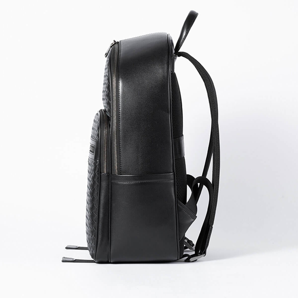 BLACK GRAINED NEO CAPSULE BACKPACK – Luxury leather goods