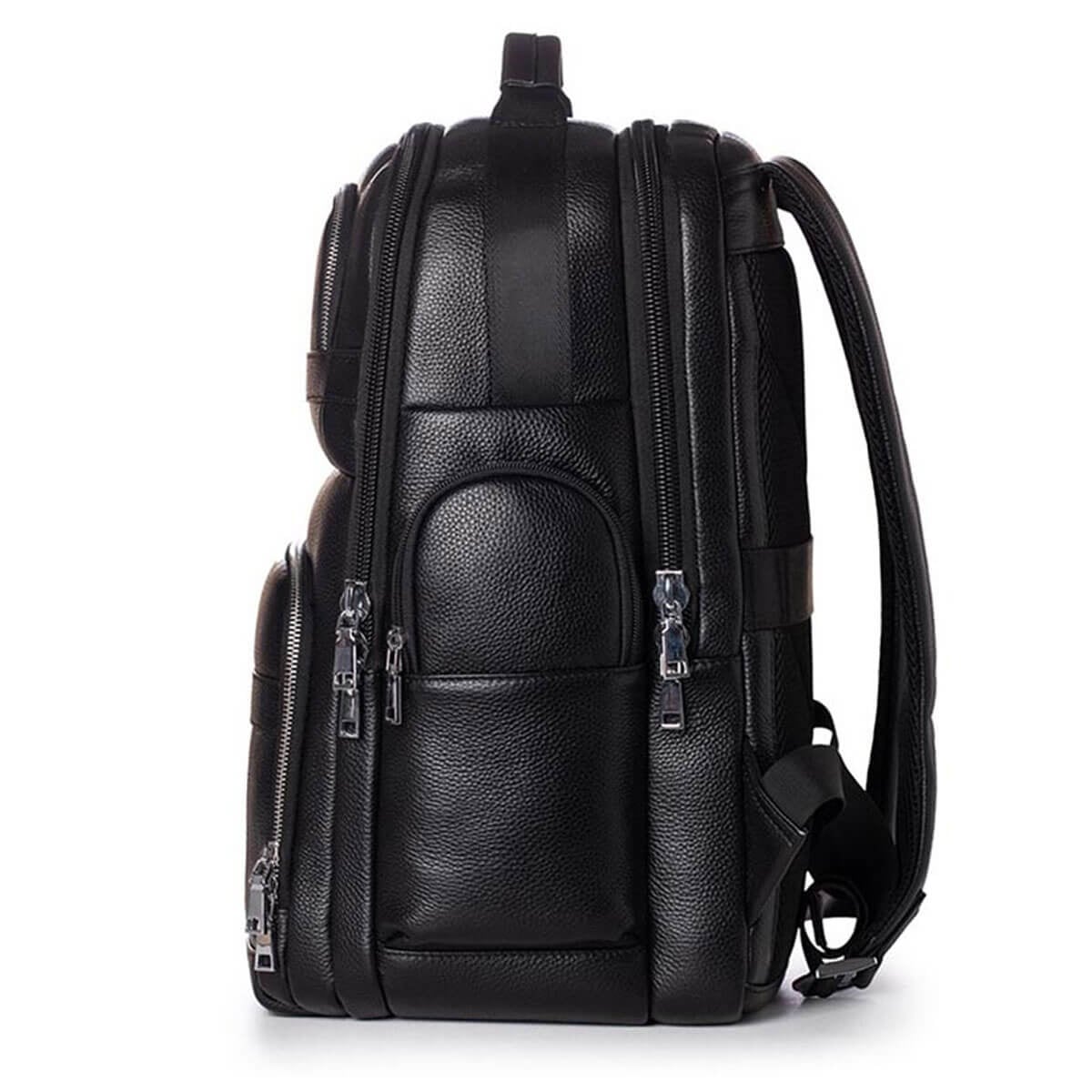 Waterproof leather clearance backpack