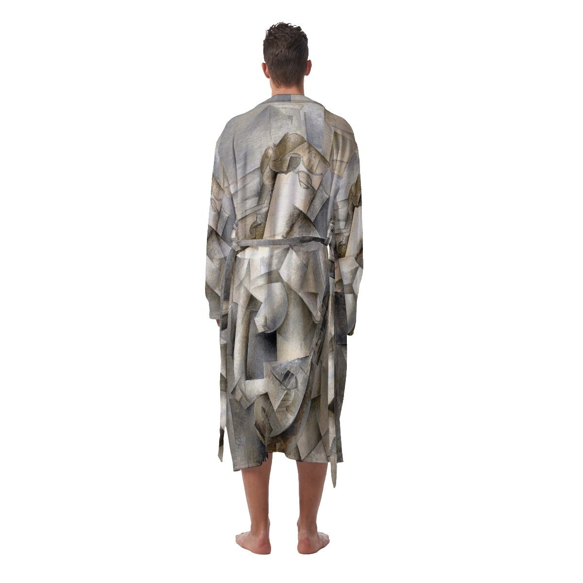 Girl with a Mandolin by Pablo Picasso Art Heavy Fleece Robe