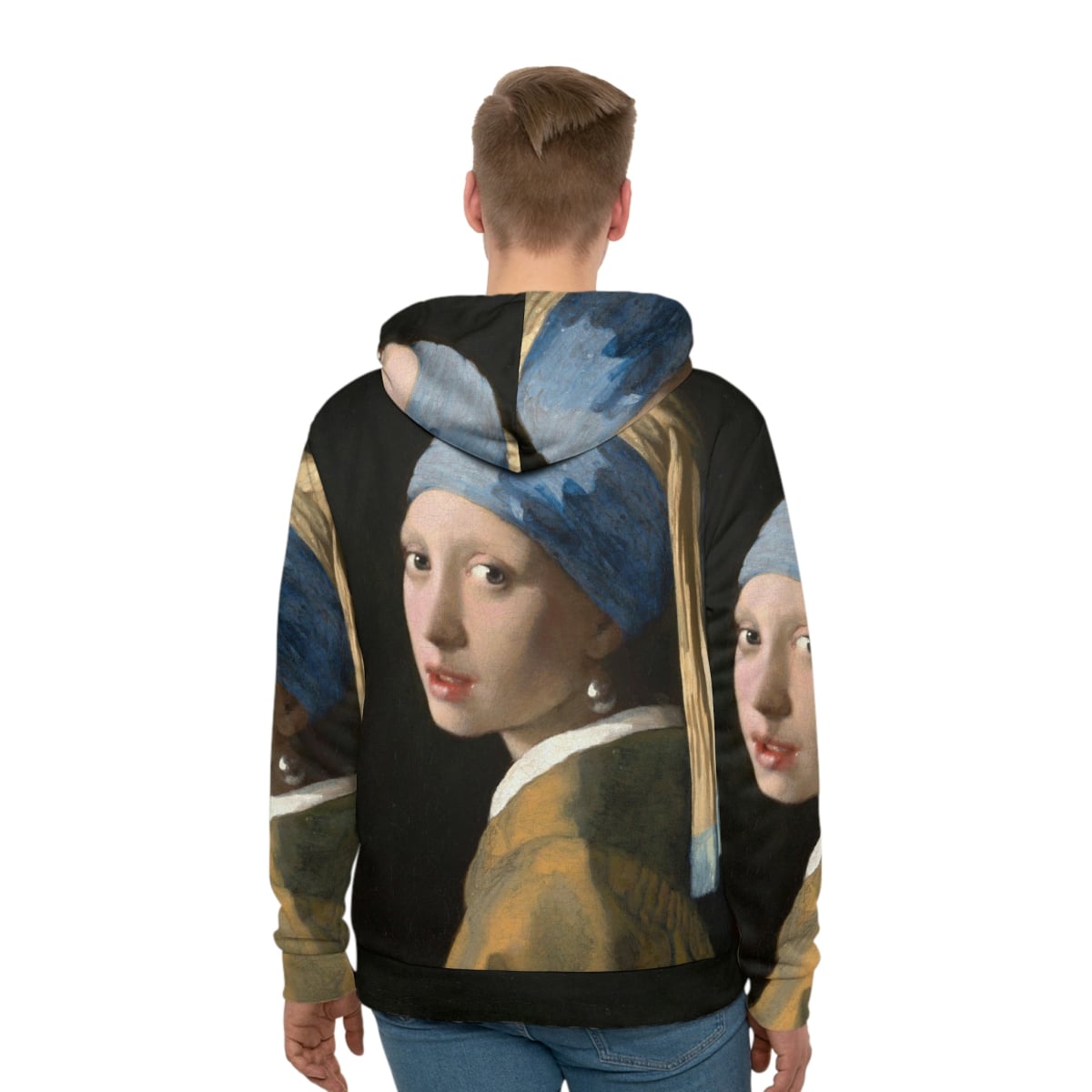 Girl with a Pearl Earring Johannes Vermeer Art Hoodie