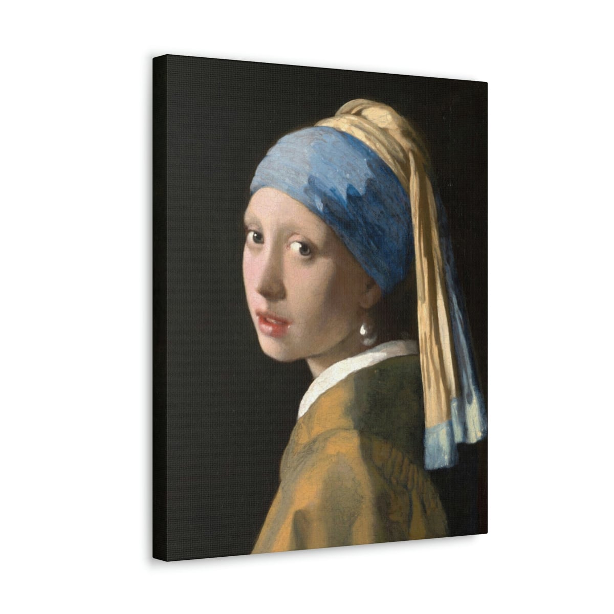 Girl with a Pearl Earring Johannes Vermeer Canvas Gallery Wraps
