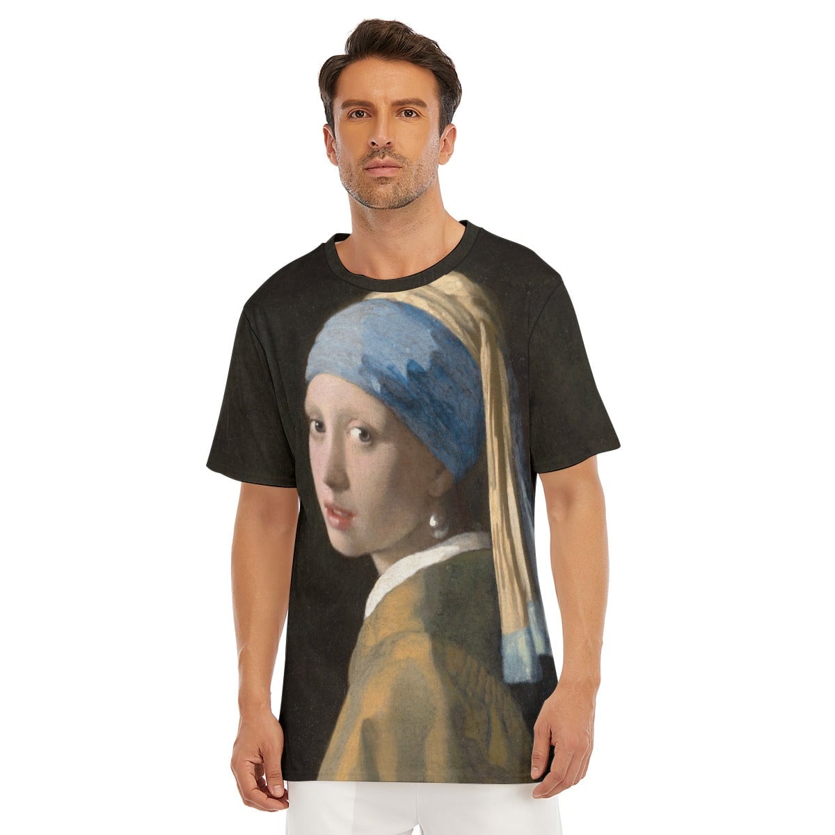 Girl with a Pearl Earring Johannes Vermeer T-Shirt