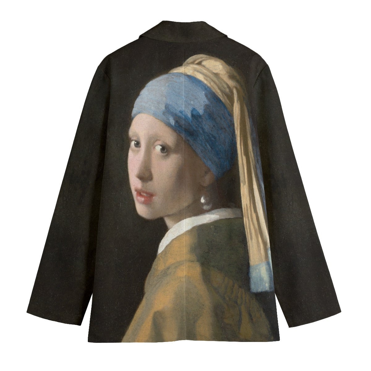 Girl with a Pearl Earring Johannes Vermeer Women’s Blazer