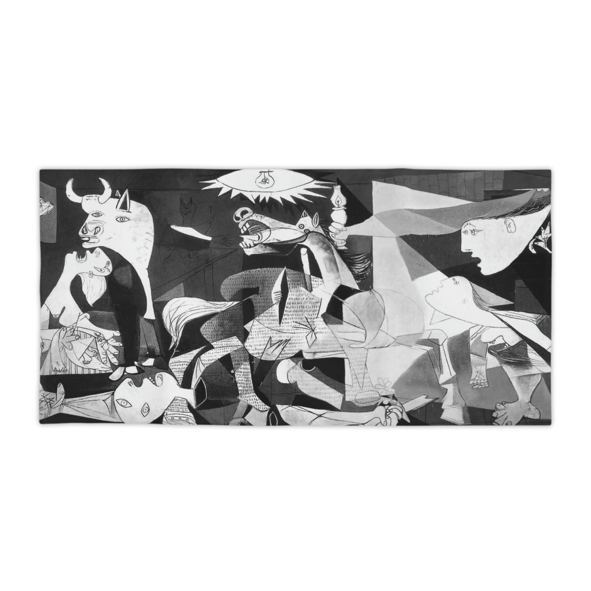 Guernica by Pablo Picasso Art Beach Towels