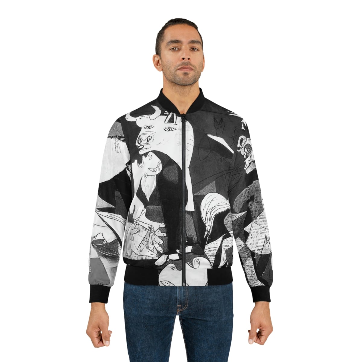 Guernica by Pablo Picasso Art Bomber Jacket
