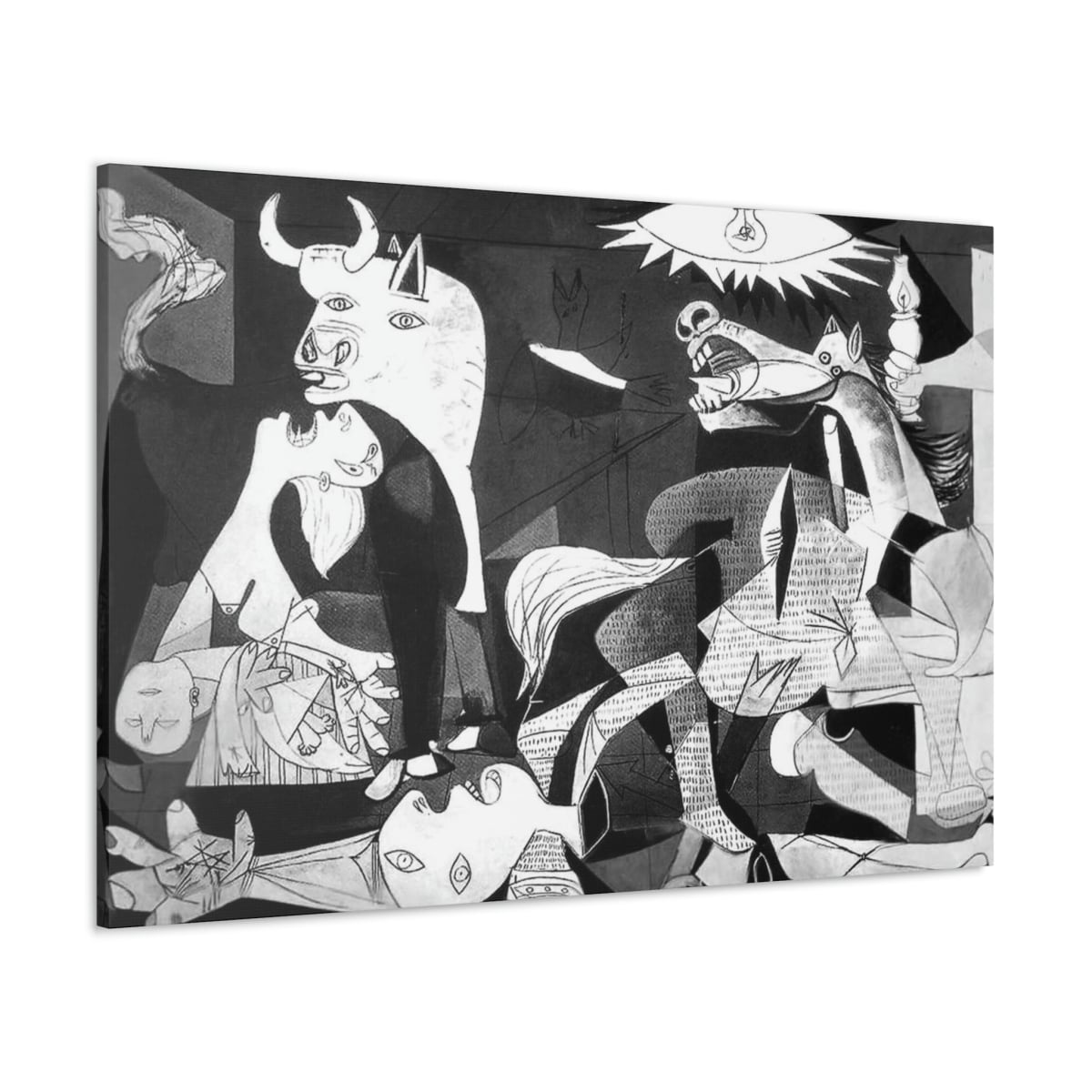 Guernica By Pablo Picasso Art Canvas Gallery Wraps The Mob Wife 4085