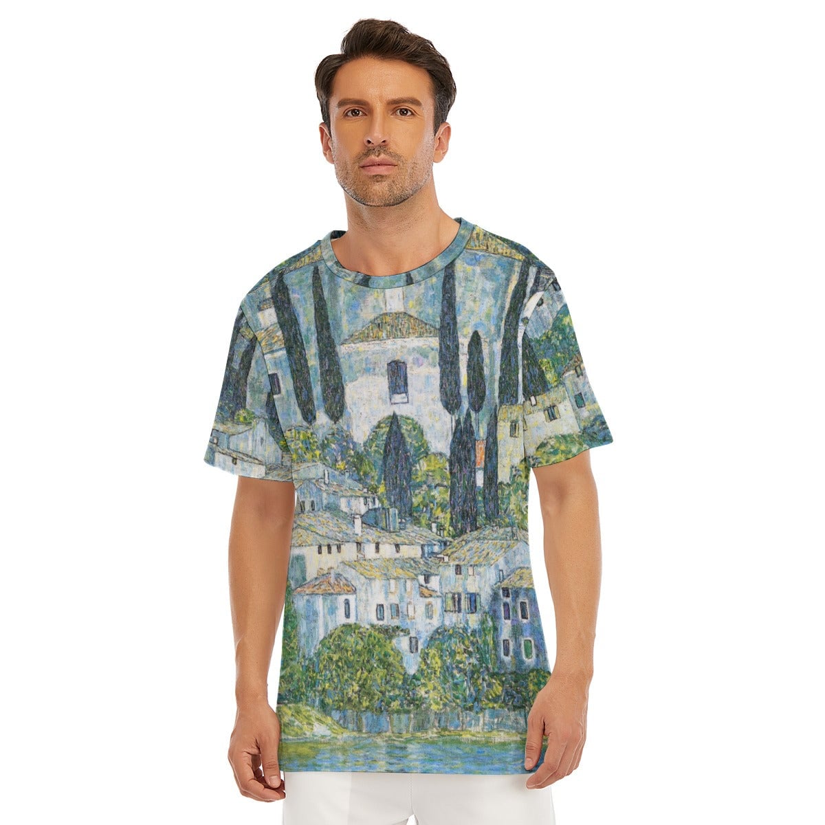 Gustav Klimt’s Kirche in Cassone T-Shirt