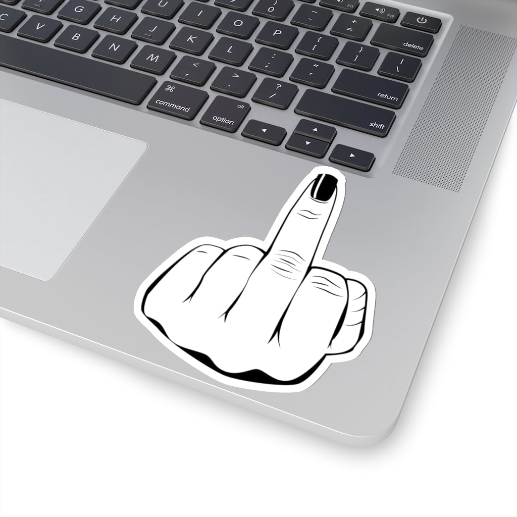 Have a nice day Kiss My Middle Finger Stickers