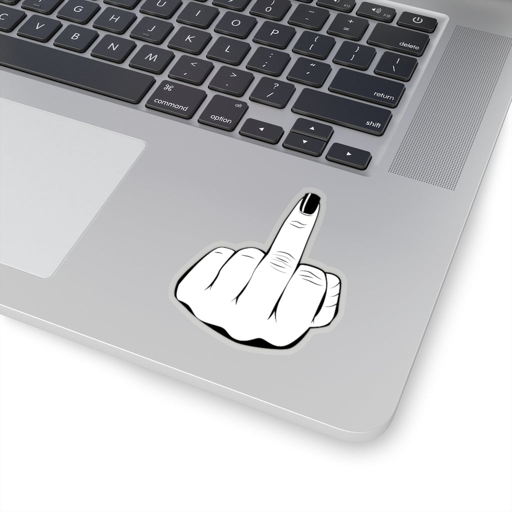 Have a nice day Kiss My Middle Finger Stickers