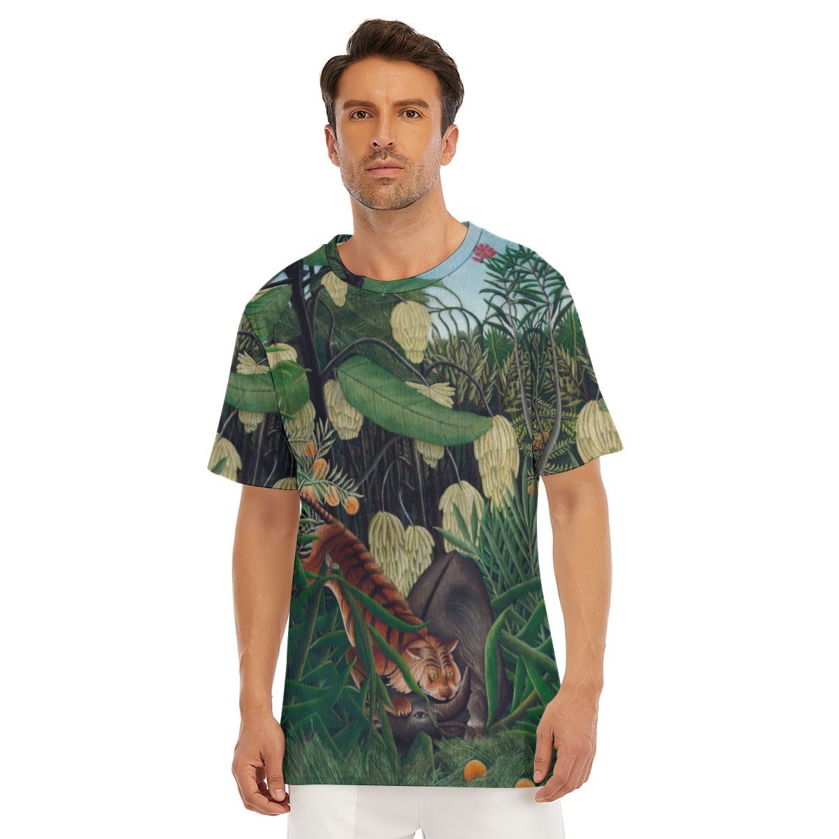 Henri Rousseau’s Fight Between a Tiger and a Buffalo T-Shirt