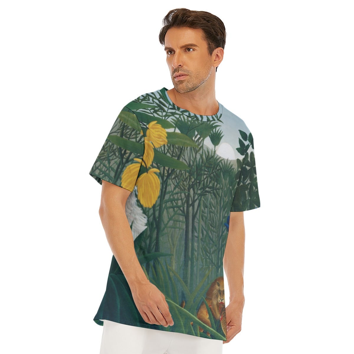 T shirt tropical online homme