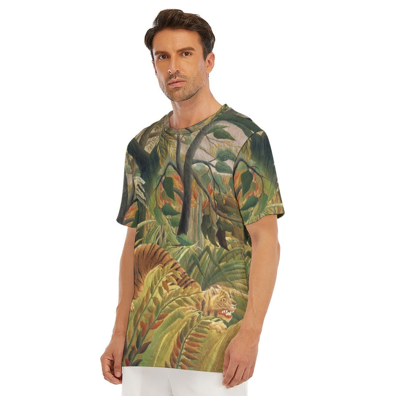 Henri Rousseau’s Tiger in a Tropical Storm T-Shirt