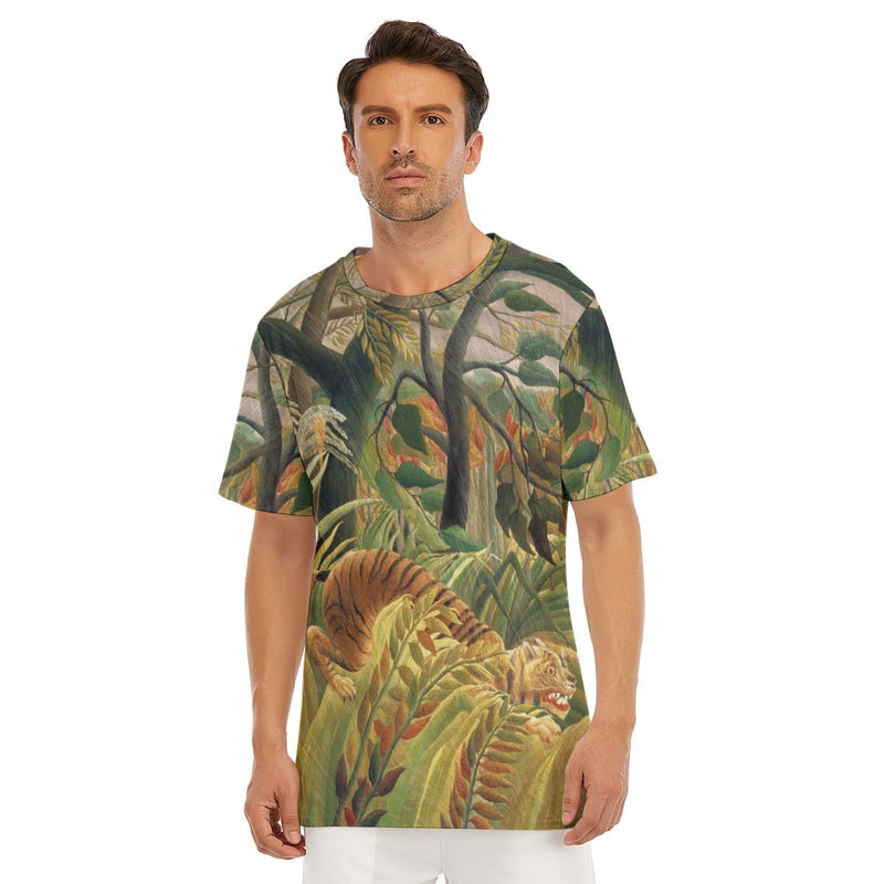 Henri Rousseau’s Tiger in a Tropical Storm T-Shirt
