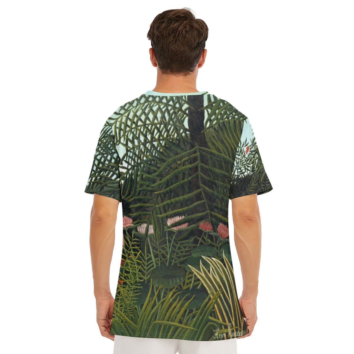 Henri Rousseau’s Virgin Forest with Sunset T-Shirt