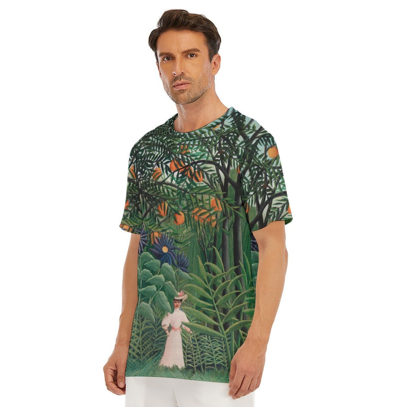 Henri Rousseau’s Woman Walking in an Exotic Forest T-Shirt