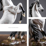 Horse Statue Animal Figurines Resin Sculpture Art
